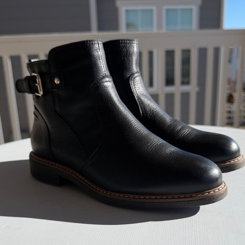 PIKOLINOS Aldaya Short Ankle Boots In Black-Sz EU 39-US 8.5